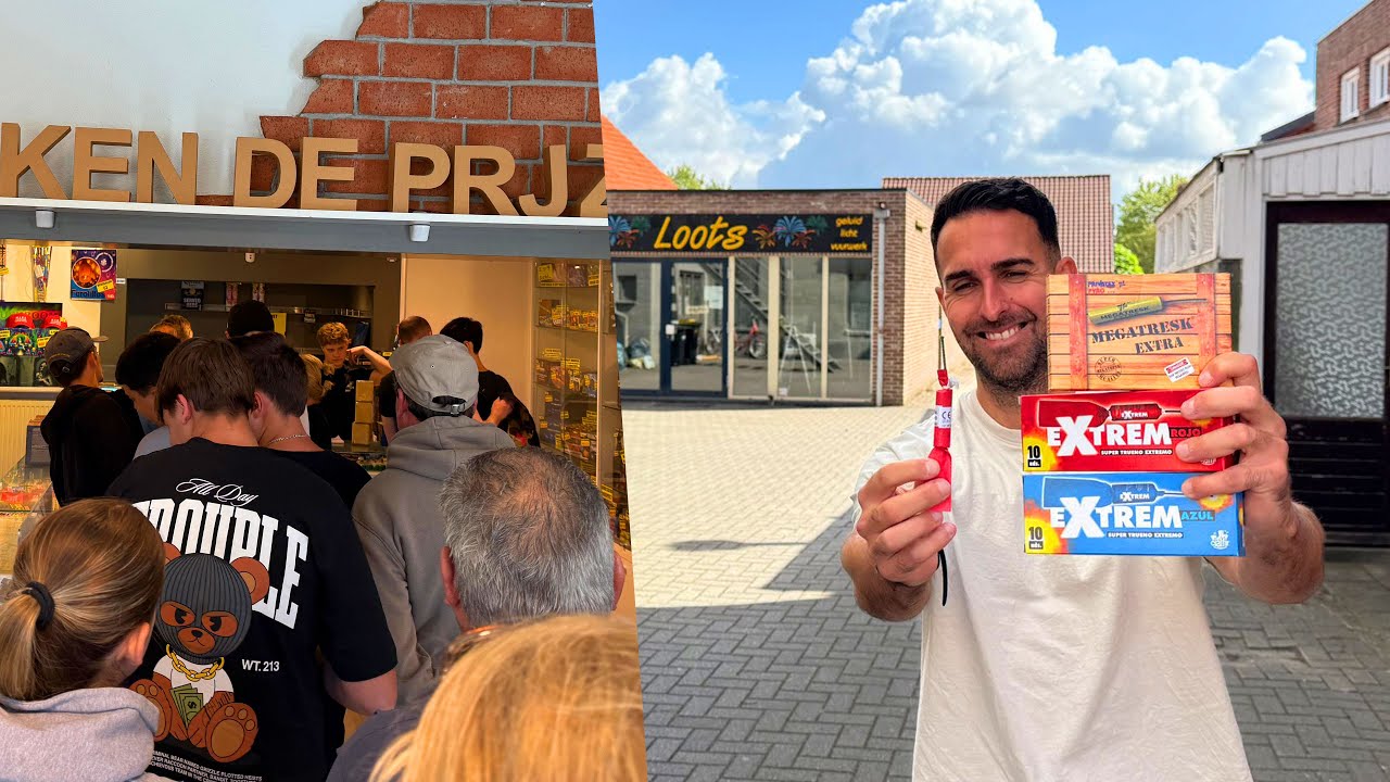 HET HARDSTE VUURWERK IN BELGIE DIT JAAR!