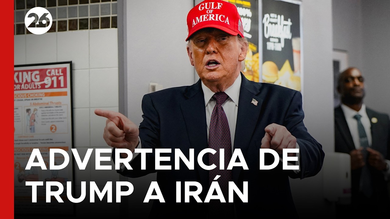 🚨 TENSIÓN CON IRÁN | Trump no está satisfecho y deja abierta la vía militar