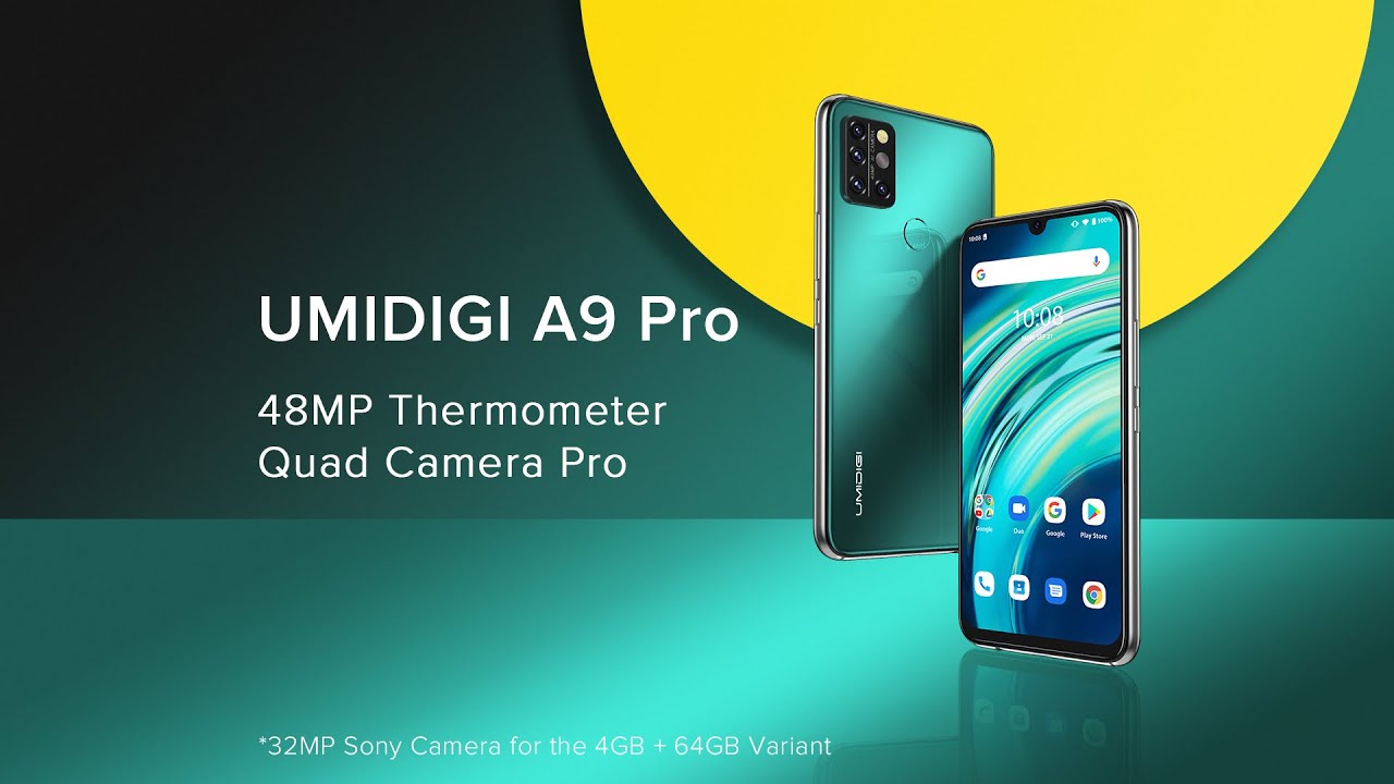 Introducing UMIDIGI A9 Pro - 48MP Thermometer Quad Camera Pro
