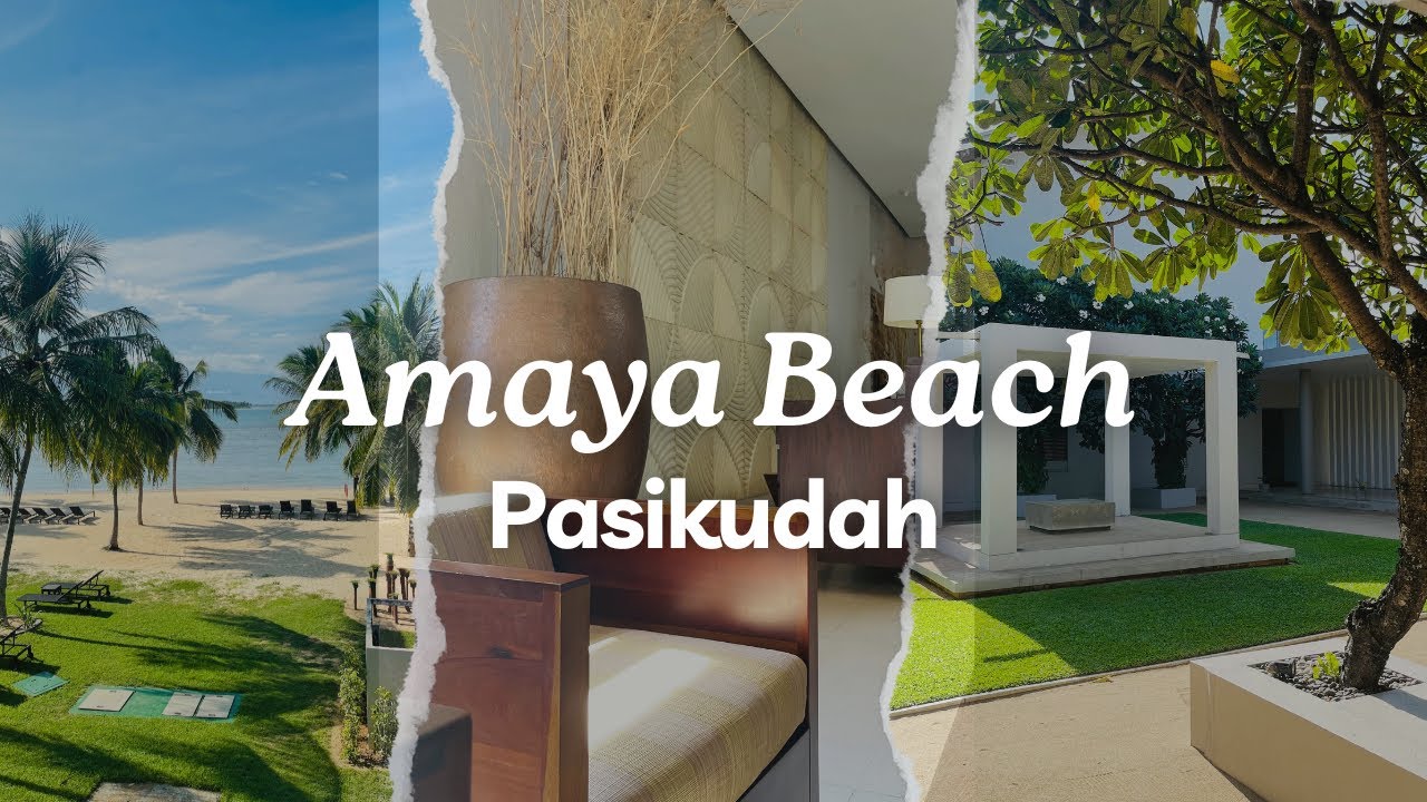 Escape to Paradise: Amaya Beach Hotel Pasikudah / Pasikudah Trip Vlog / Sri Lanka