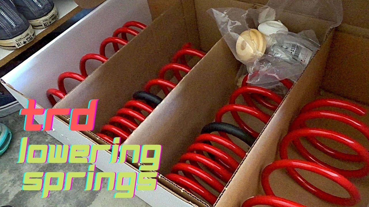 Toyota 86 Gets TRD Lowering Springs!!! | 86/FRS/BRZ