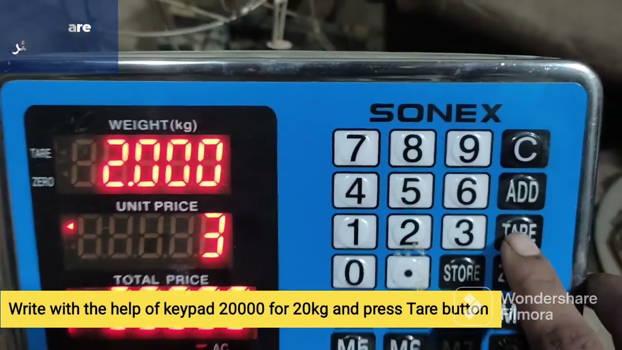 Sonex 100kg 150kg weighing scale calibration/100 kg price computing scale calibration