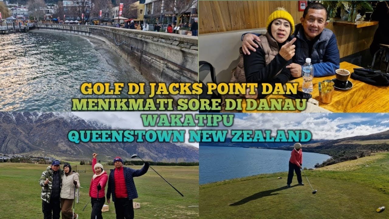 Menikmati Sore Di Danau Wakatipu Queenstown New Zealand