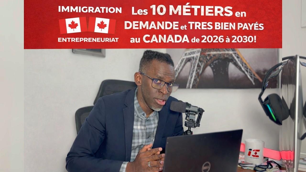 10 MÉTIERS EN DEMANDE AU CANADA DE 2026 À 2030 #canada #immigration