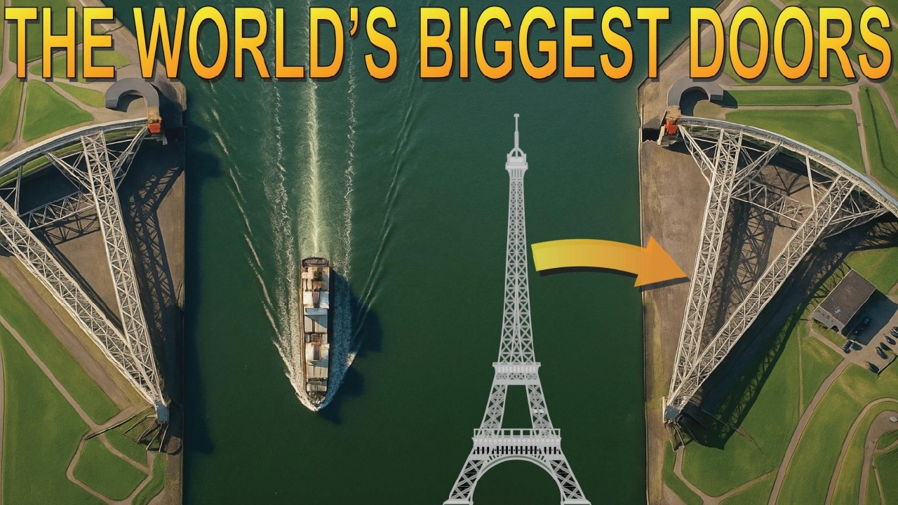 How the Largest Moving Objects Ever Built Protect Rotterdam from Flooding