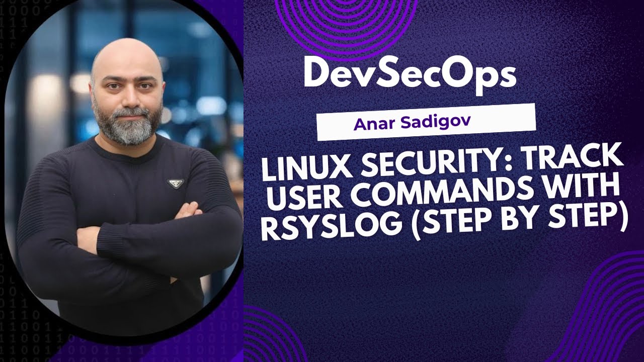 Linux Security: Track User Commands with Rsyslog (Step by Step) #devsecops #linux