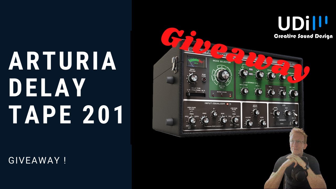 Arturia Delay TAPE-201 GIVEAWAY