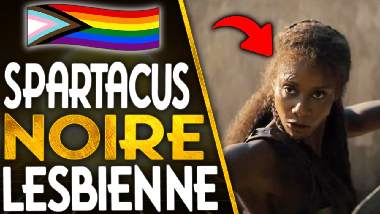🏳️‍🌈Une GLADIATRICE NOIRE LESBIENNE comme PROTAGONISTE dans SPARTACUS HOUSE of ASHUR