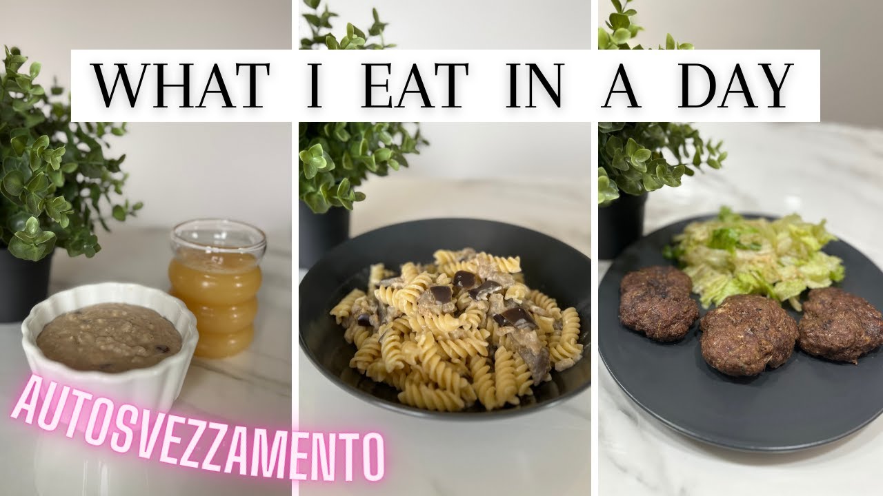 COSA MANGIO IN UN GIORNO🍴versione *AUTOSVEZZAMENTO*