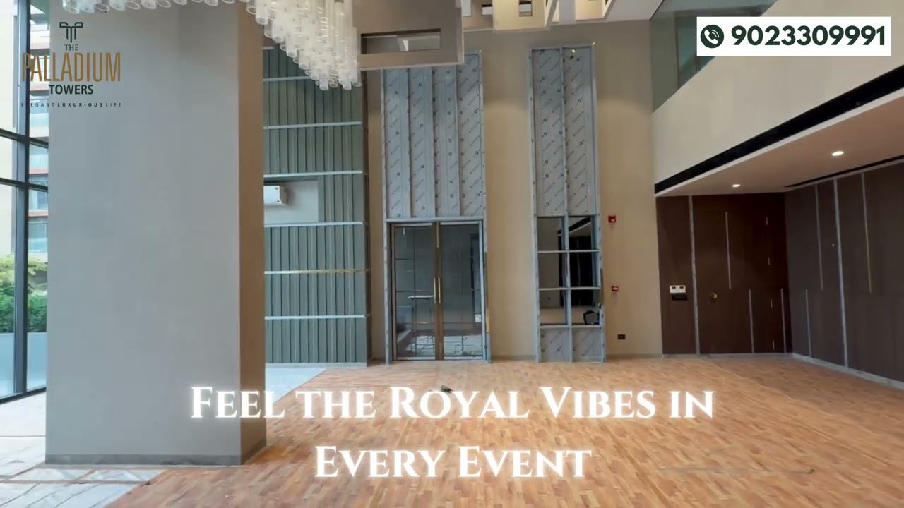 The Palladium Tower | Ultra Luxury 4 & 4.5 BHK + Penthouse | Gymkhana Road, Surat #luxuriousflats