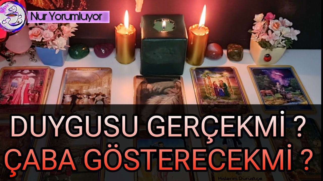DUYGULARI GERÇEKMİ ❗❗ SENİN İÇİN ÇABA GÖSTERECEK Mİ ?#tarotfalı #keşfet