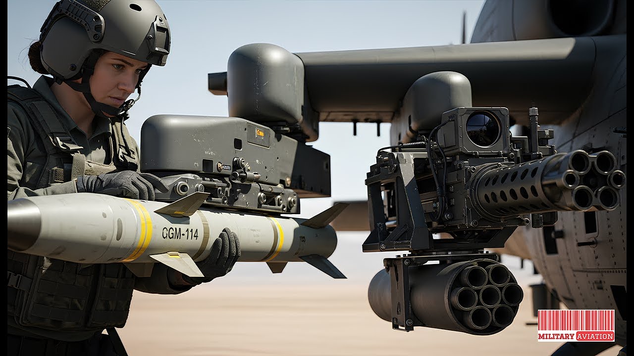 Венесуэла в шоке! Армия США загружает тысячи ракет AGM-114 на вертолёты AH-64 Apache