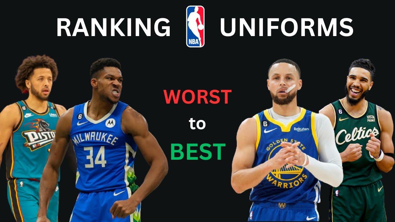 Ranking Every NBA UNIFORM From WORST to BEST!