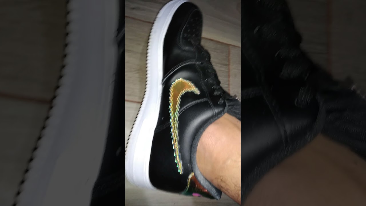 My Air Force 1s after 4 months wearing them sockless