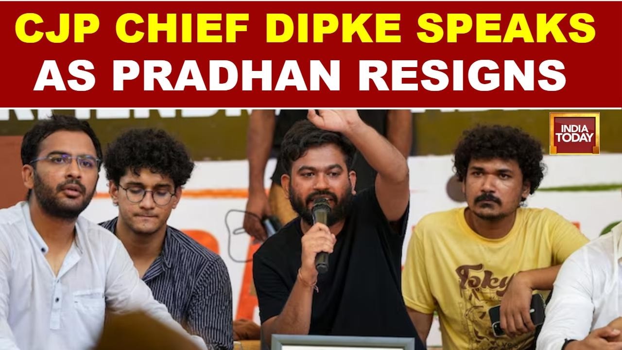 CJP Chief Abhijeet Dipke After Dharmendra Pradhan's Exit: '₹1 Crore Compensation, Action...'