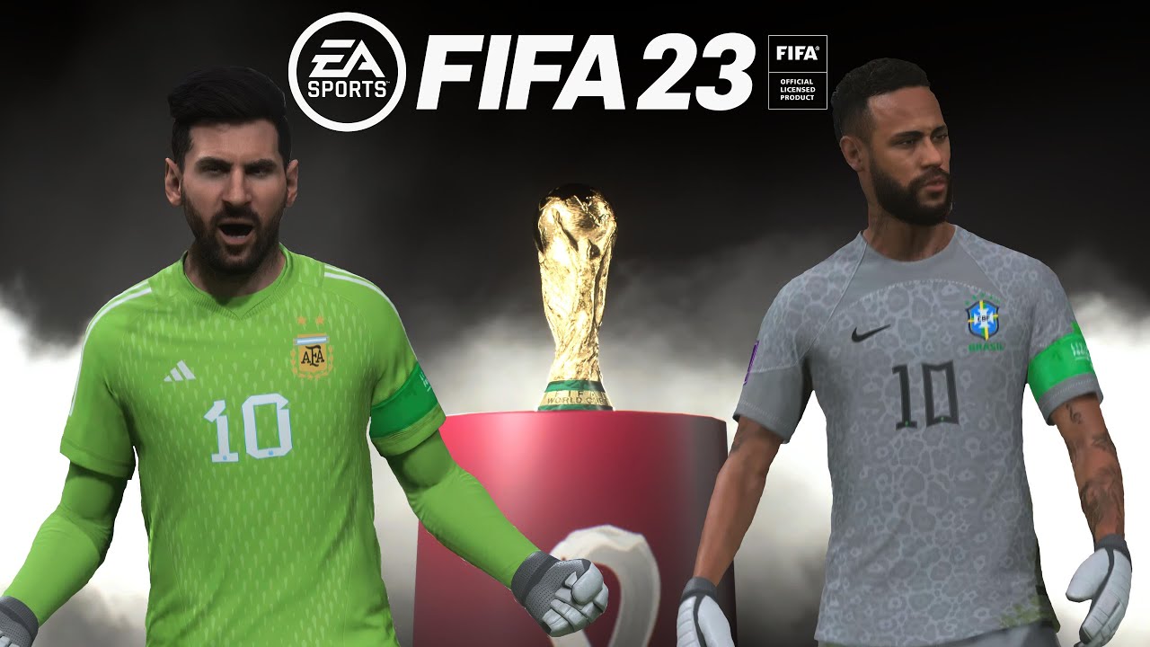 FIFA 23, Messi GK vs Neymar GK, ARGENTINA vs BRAZIL, ps5, 4k