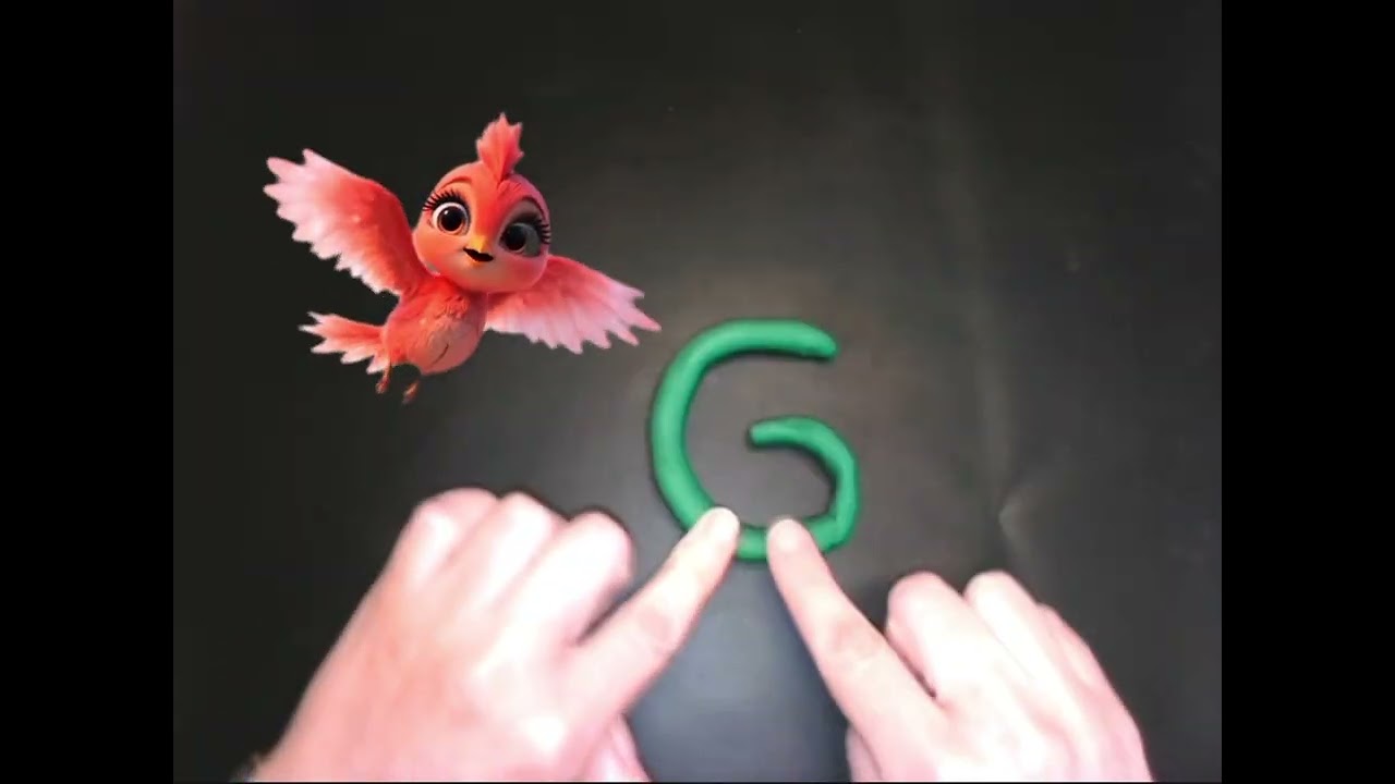 GUESS THAT LETTER! G 💚🎵🎸#playdoh #preschoollearning #letters