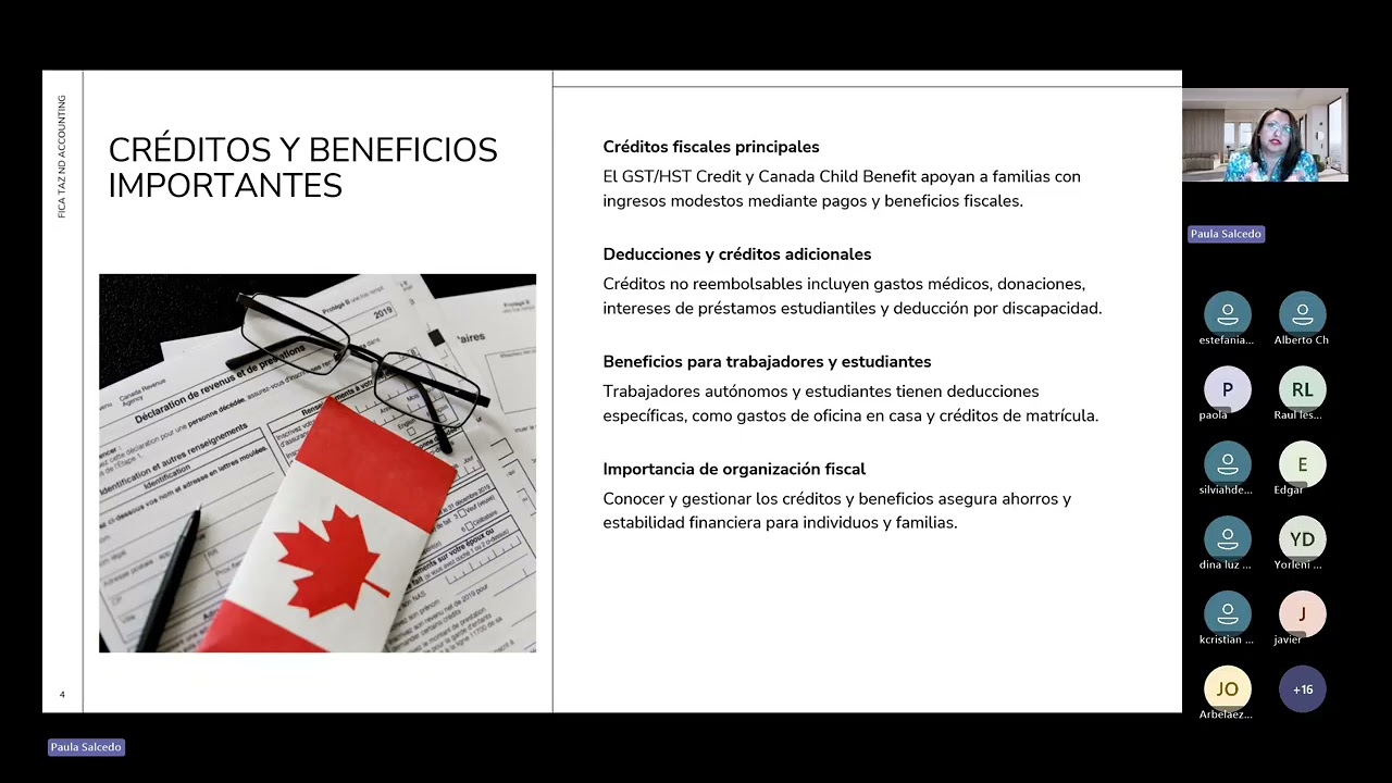 Webinar: como prepararte para la temporada de impuestos en Canada