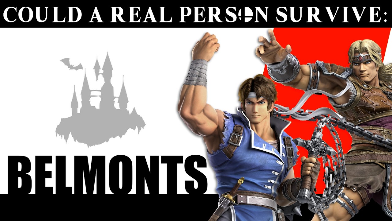 Could A Real Person Survive: SIMON AND RICHTER BELMONT'S FINAL SMASH (Super Smash Bros Ultimate)