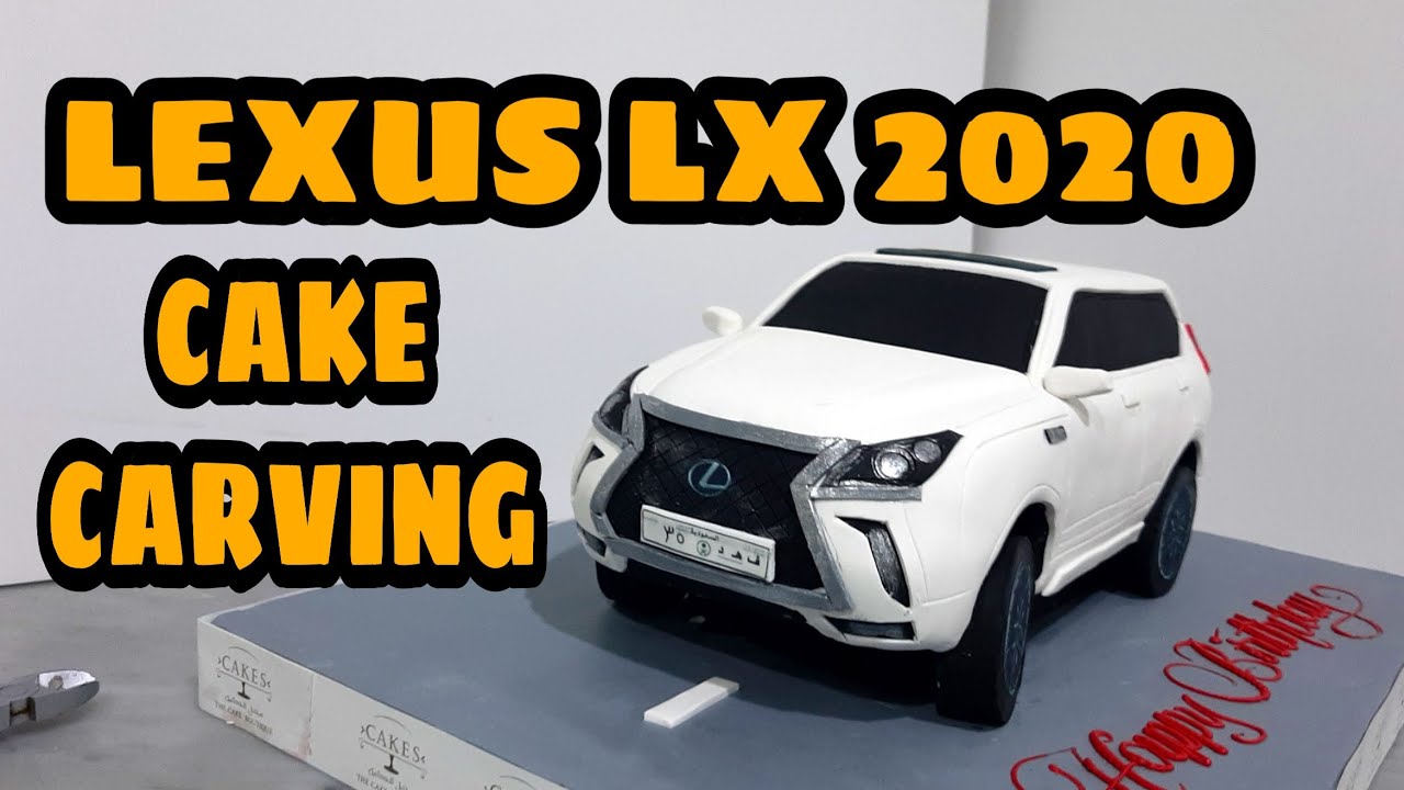 LEXUS LX 2020 CAKE CARVING  by LEaRN cake TV vlog #128