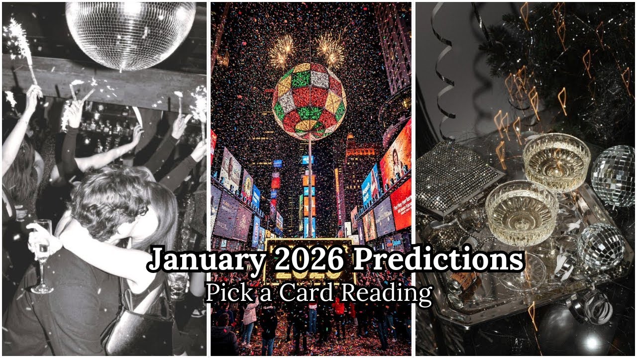 Pick a Card - January 2026 Predictions
