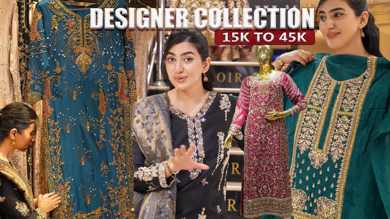 Beautifully Embellished Ready to Stitch under Budget Formals |Designer Inspired ESPOIR Collection🛍️