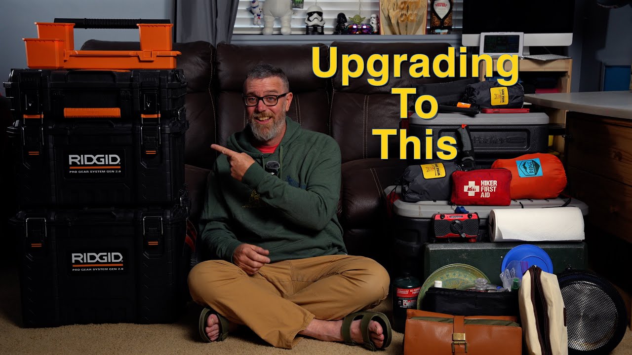 Using RIDGID Pro Modular Tool Box for the ULTIMATE Camp Kitchen