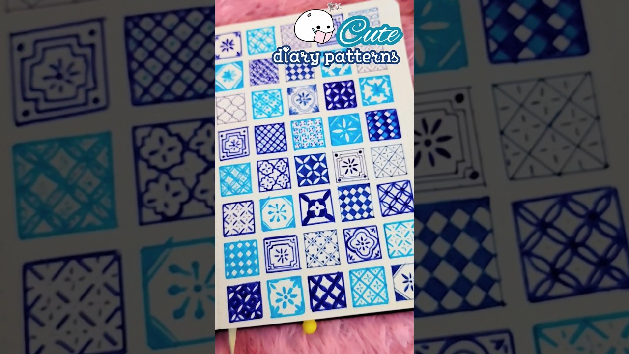 Moroccan Tile Pattern🎨| Easy Geometric Design |  