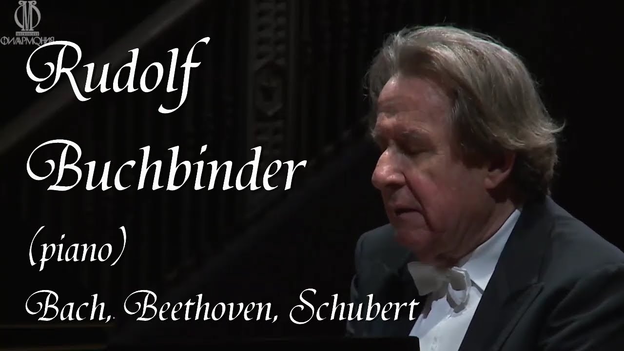Rudolf Buchbinder (piano) - Bach English Suite No. 3, Beethoven Sonata No. 23