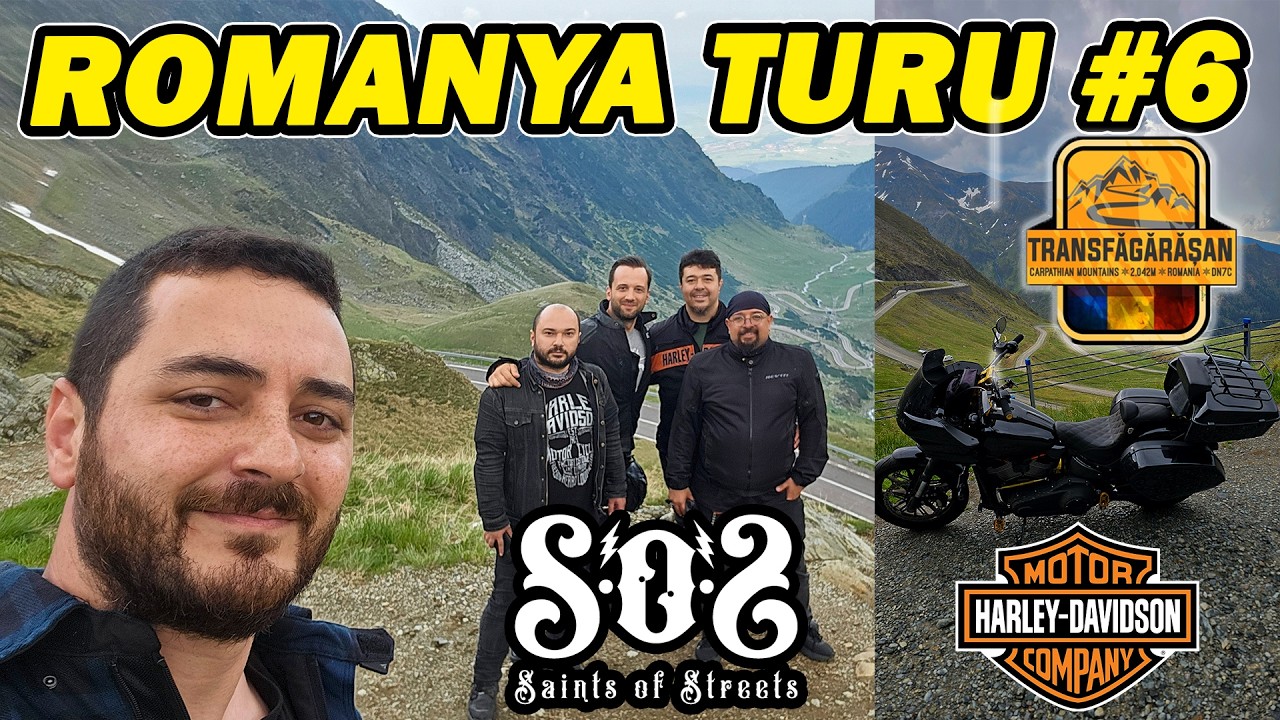 TRANSFAGARAŞAN'DA FIRTINAYA YAKALANDIK! | MOTOSİKLETLE ROMANYA TURU #6 | HD Low Rider ST