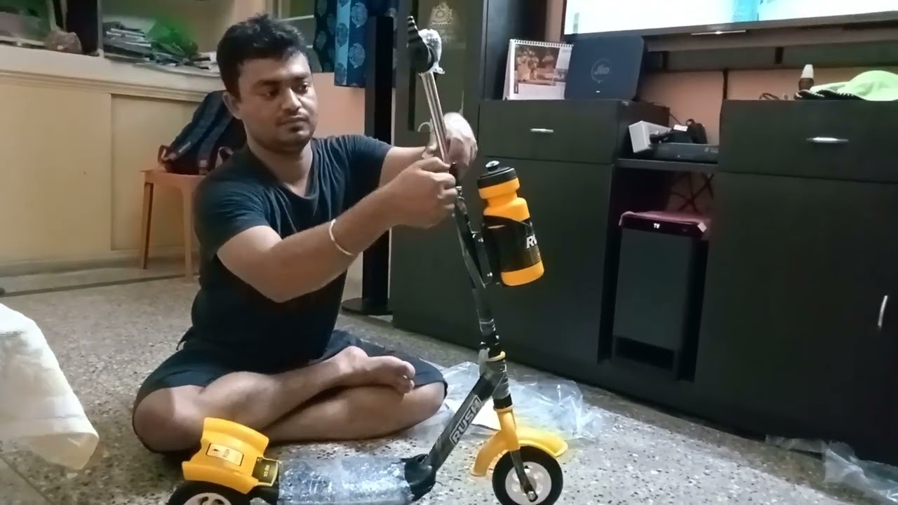 Assembling of Fun ride kids scooter...🛴🛴🛴🛴