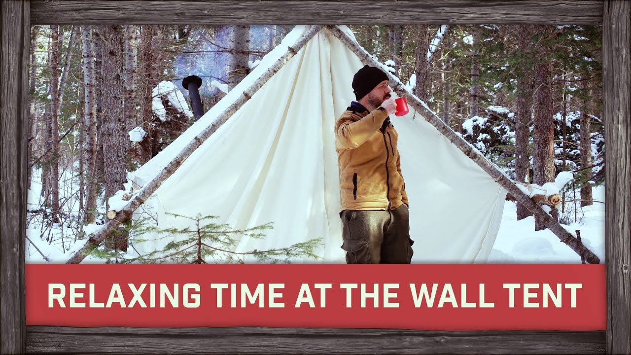 Relaxing Time at the Wall Tent !