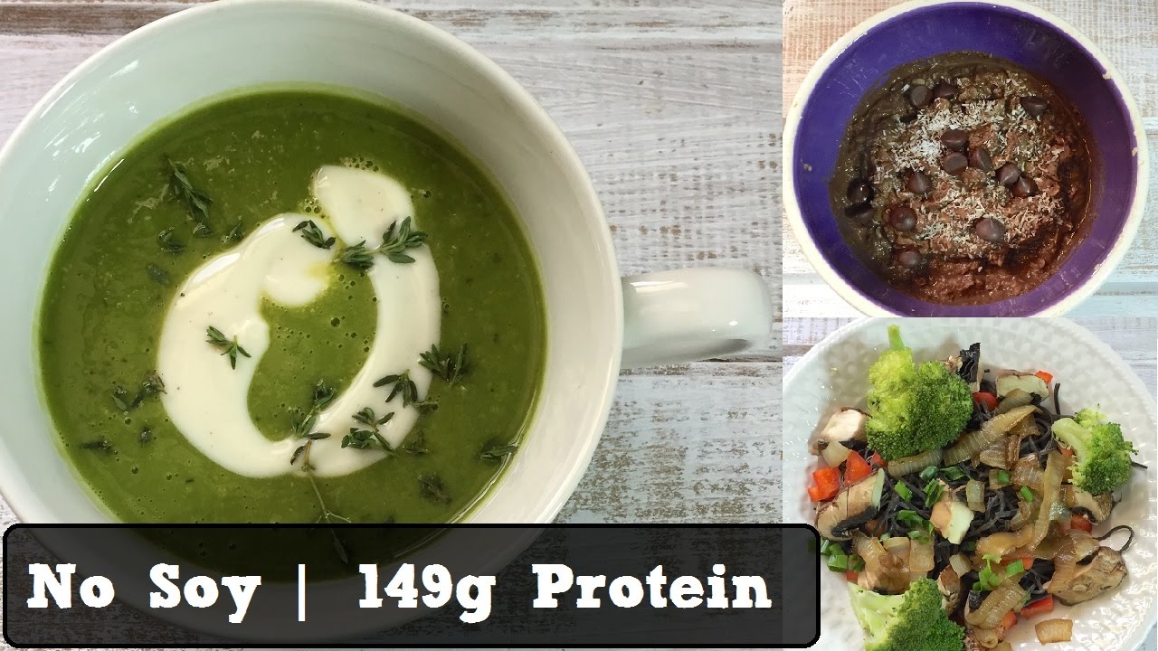 149g Vegan High Protein | NO SOY, NO MOCK MEAT | Bodybuilding Meal Prep
