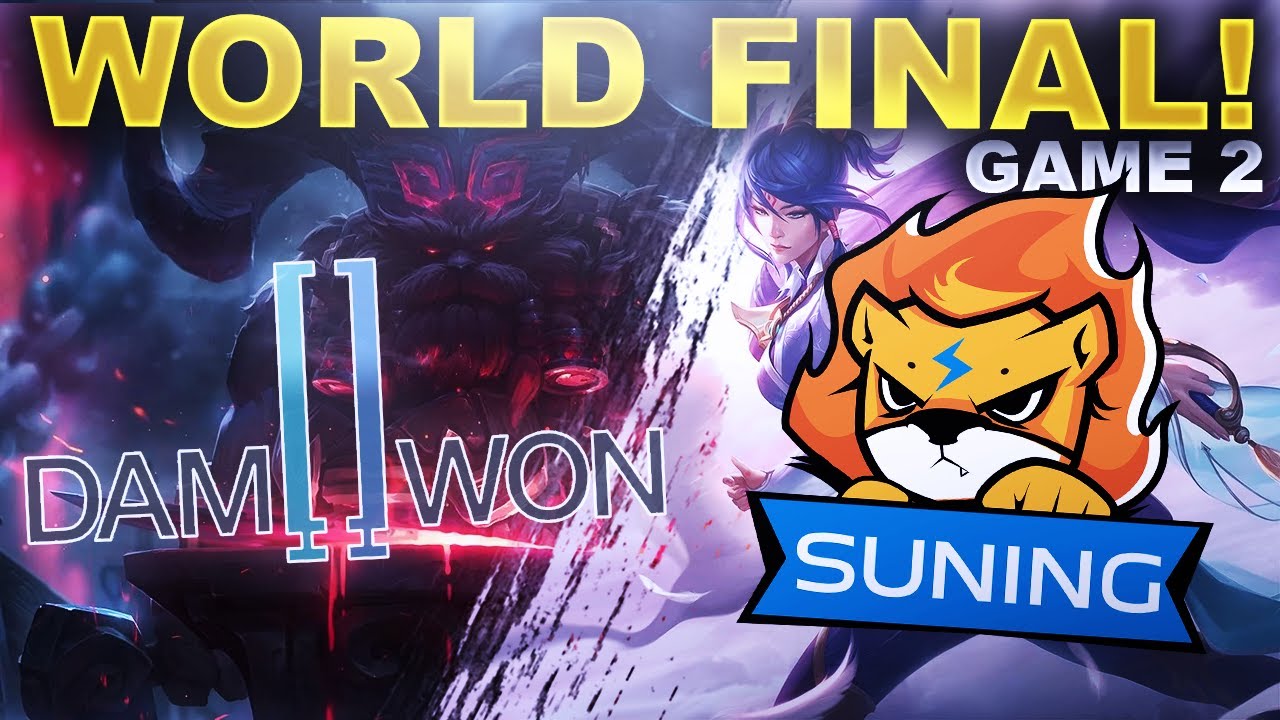 THIS GAME WAS NUTS! Damwon Vs Suning - GAME 2 | League of Legends