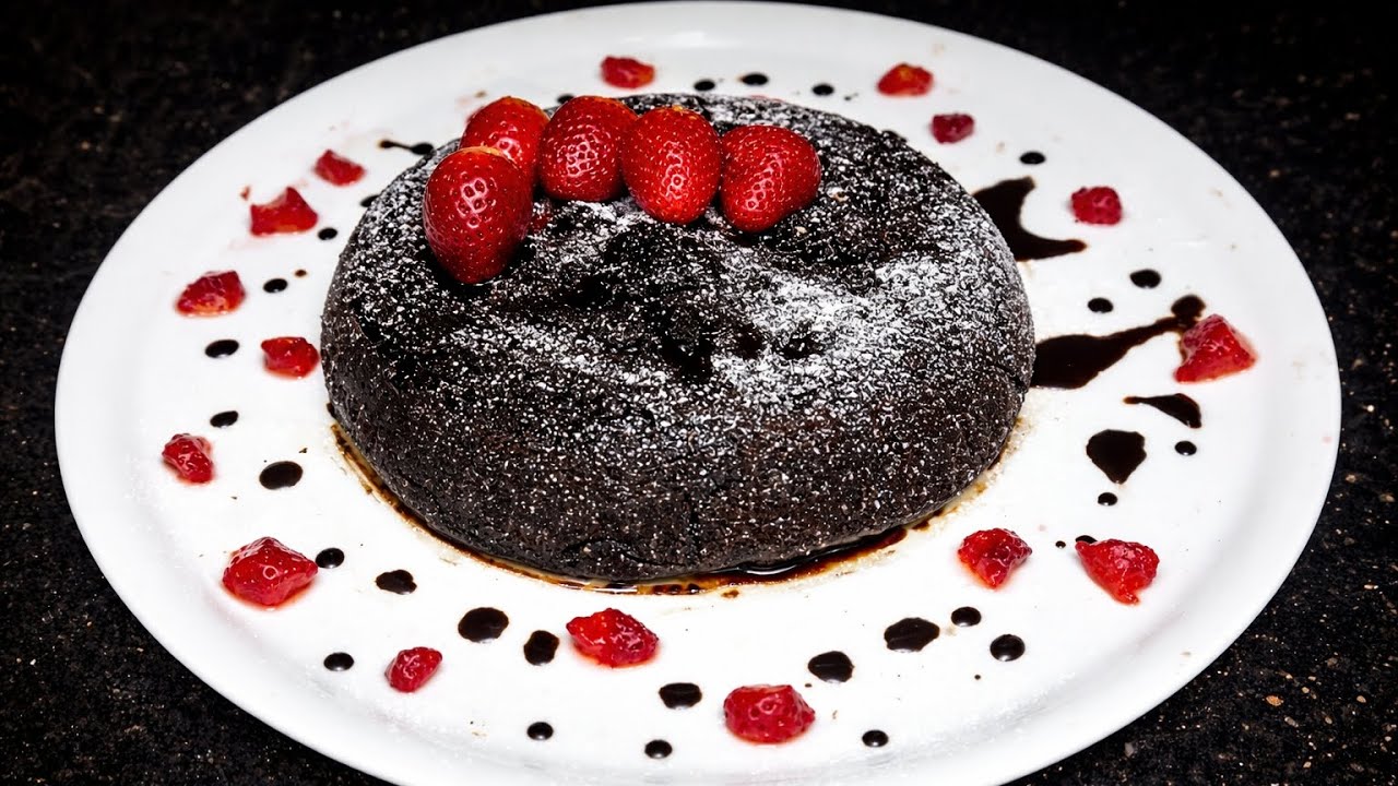 كيكة الطاسة ببيضة واحدة! ومن غير فرن 🍫✨| One-egg pan cake! no oven needed 