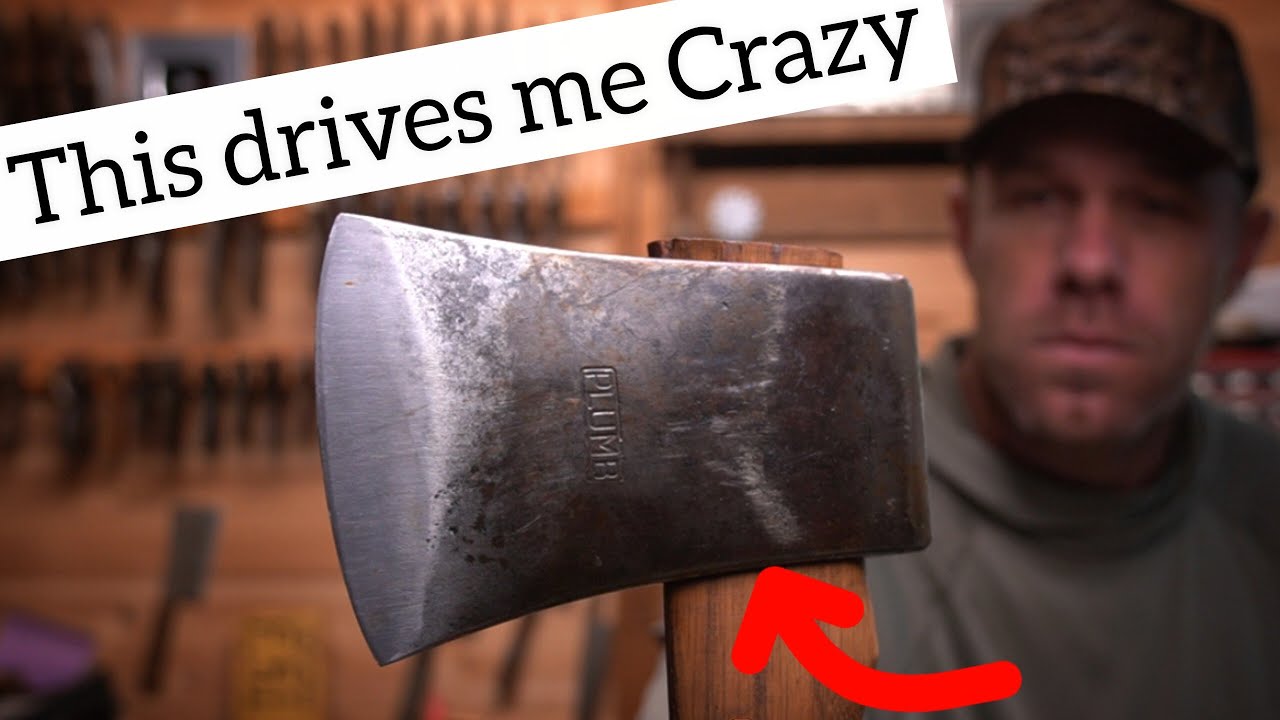 Три вещи, которые я ненавижу в винтажных топорах-отвесах, и как их исправить.