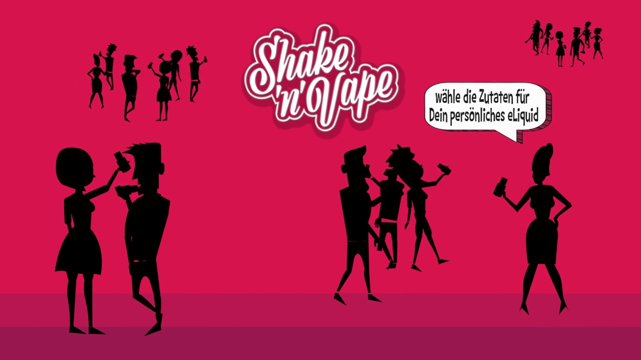 Shake'n'Vape   -   so w&auml;hlst Du die Zutaten