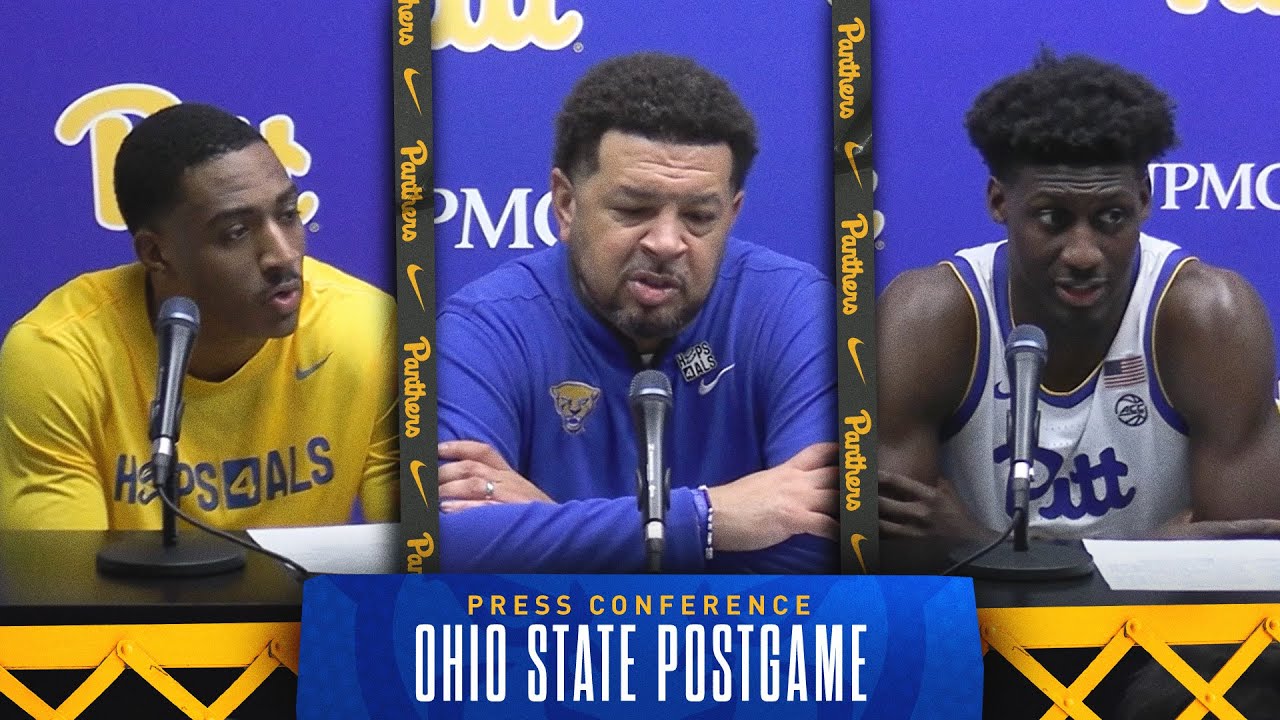 Pitt Men's Basketball | Postgame vs. Ohio State | 11.28.25