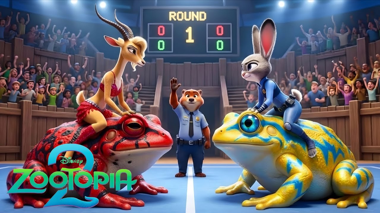 🐰 Judy gets ultimate frog tournament 🏆 | Zootopia 2