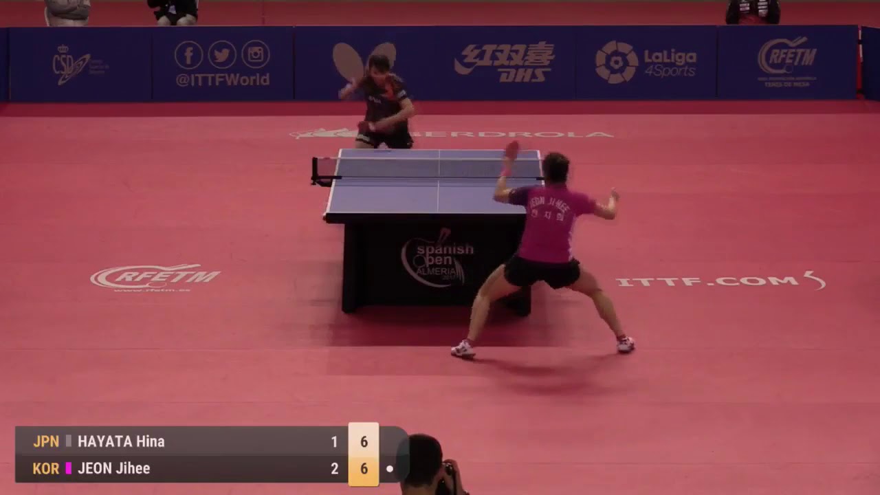 2017 Spanish Open Highlights Hina Hayata vs Jeon Jihee (Final) обзор