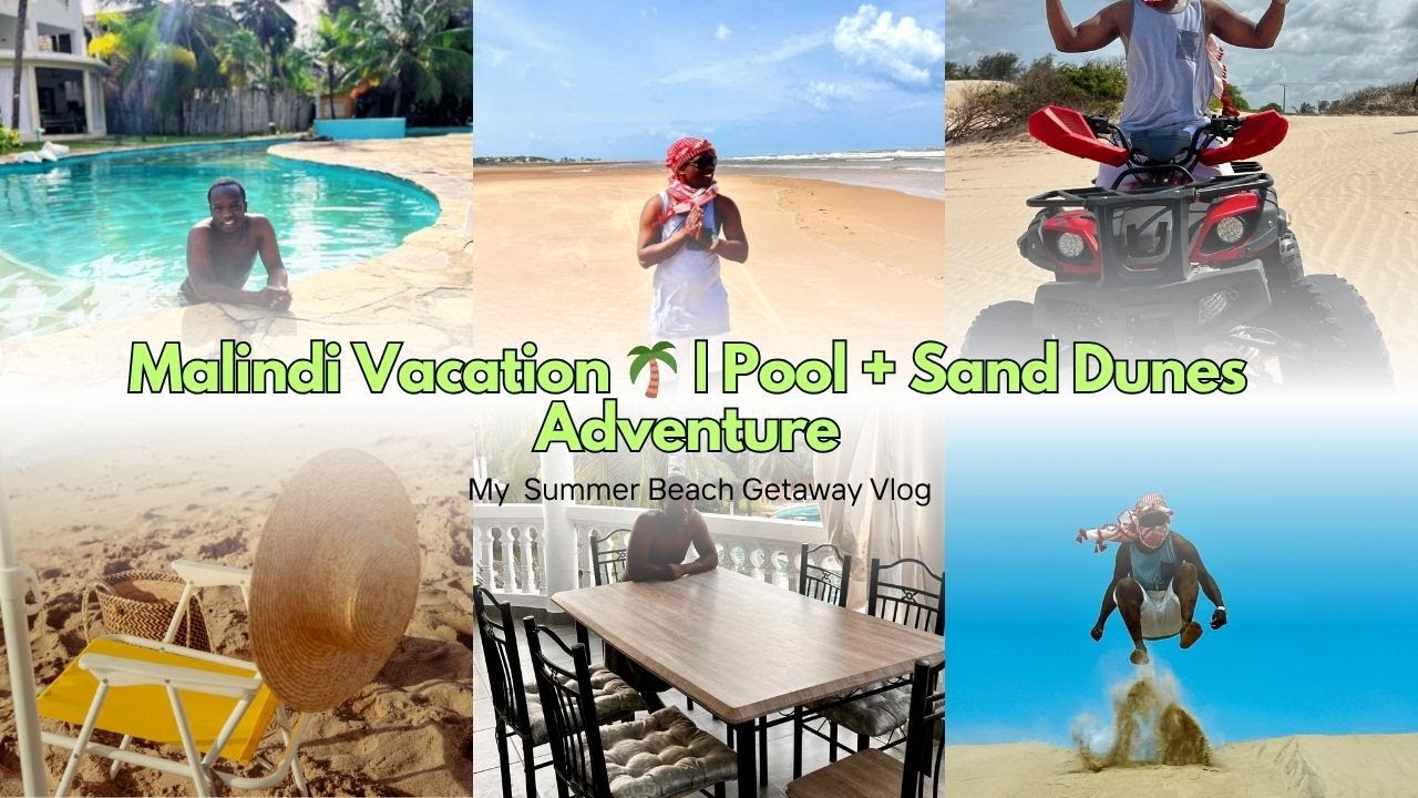 Malindi Vacation Vlog 🇰🇪 & Mambrui Sand Dunes (Dubai Ndogo)