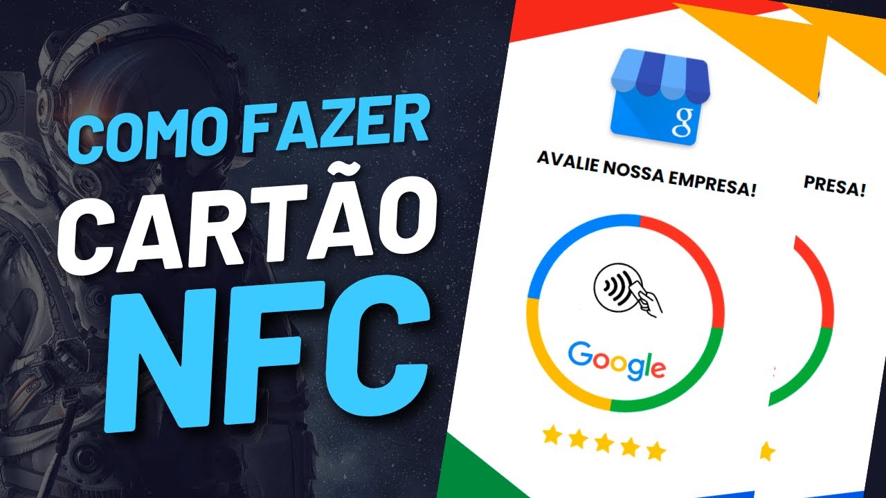 Como Fazer Cartão NFC - Para Avaliações Google meu Negócio
