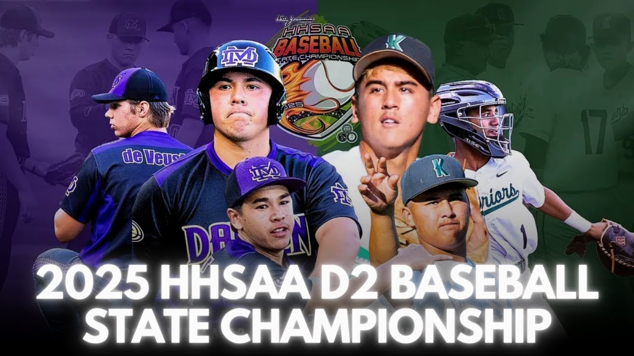 HHSAA D2 BASEBALL State Championship - Damien vs Kapaa