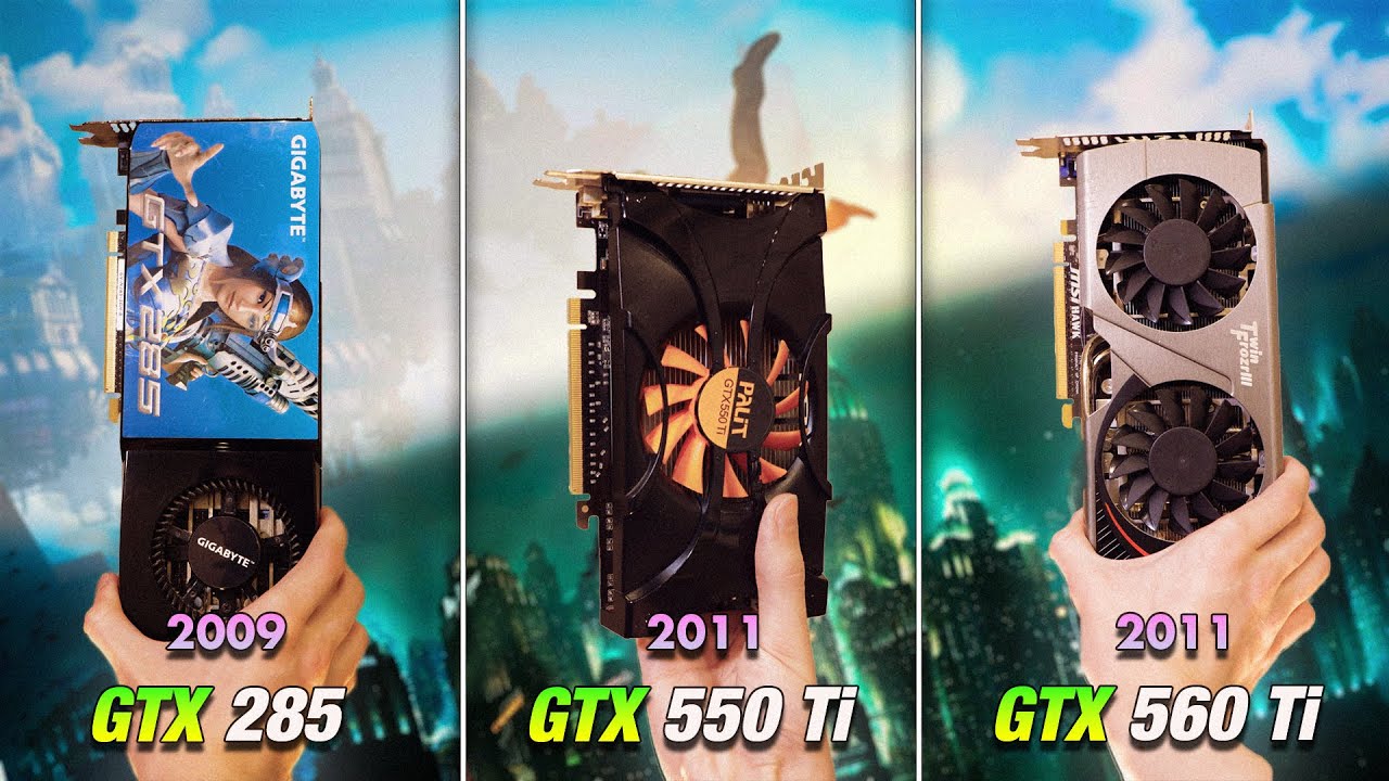 GTX 285 vs GTX 550 Ti vs GTX 560 Ti - Comparison in 2025