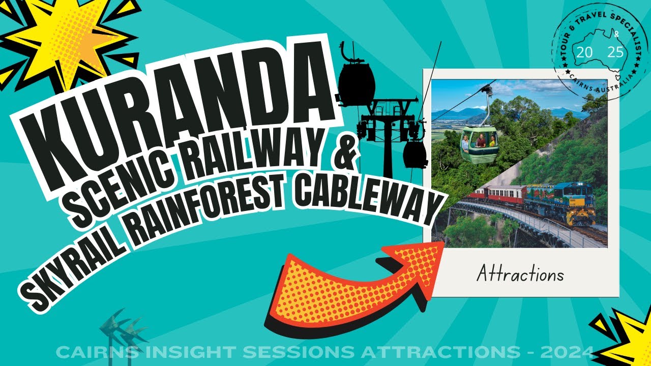 Kuranda Insight Sessions - Skyrail Rainforest Cableway & Kuranda Scenic Rail - Day Tour