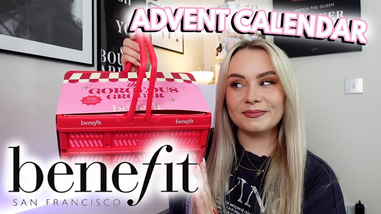 BENEFIT ADVENT CALENDAR 2024 UNBOXING 'THE GORGEOUS GROCER!'✨| MISS BOUX