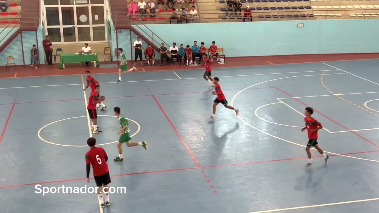 ملخص فتيان هلال الناظور لكرة اليد أمام الجيش الملكي