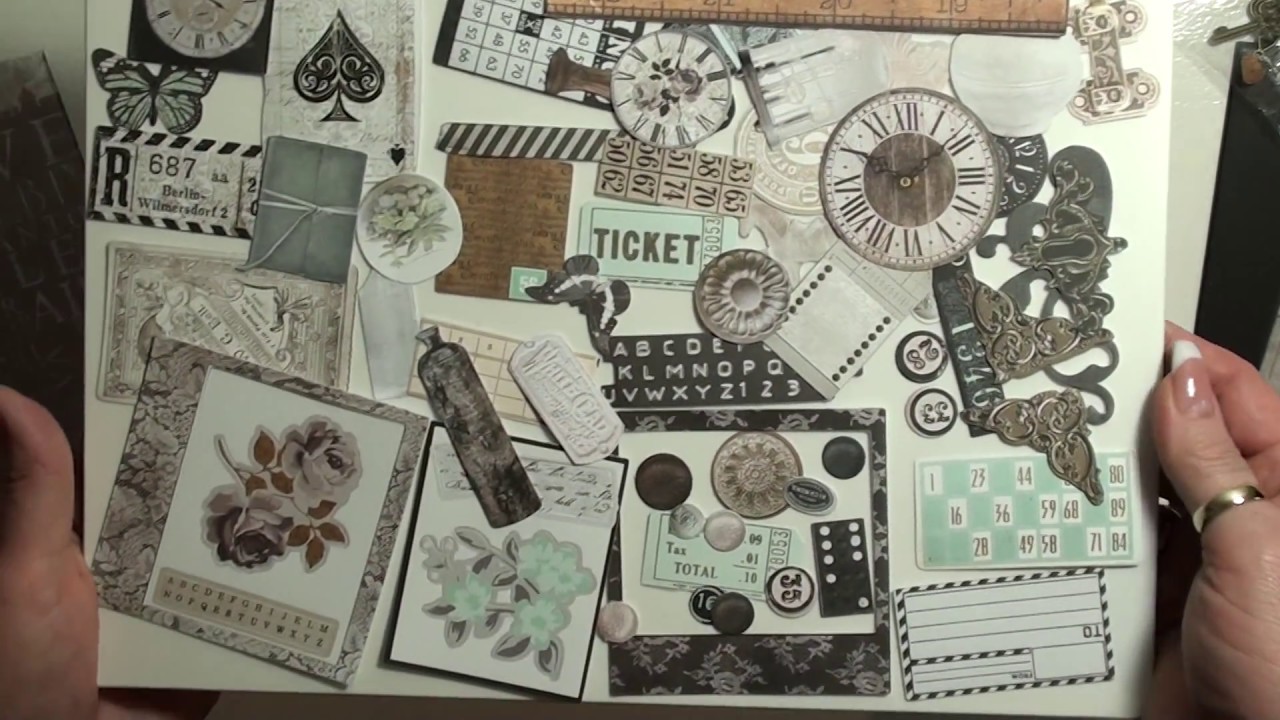 Part 1 Tutorial Salvage District Mini Album