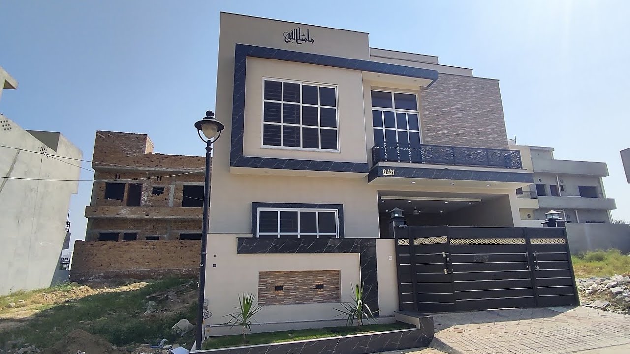 Brand new 7 marla house for sale in kohistan enclave wah cantt | Block G |