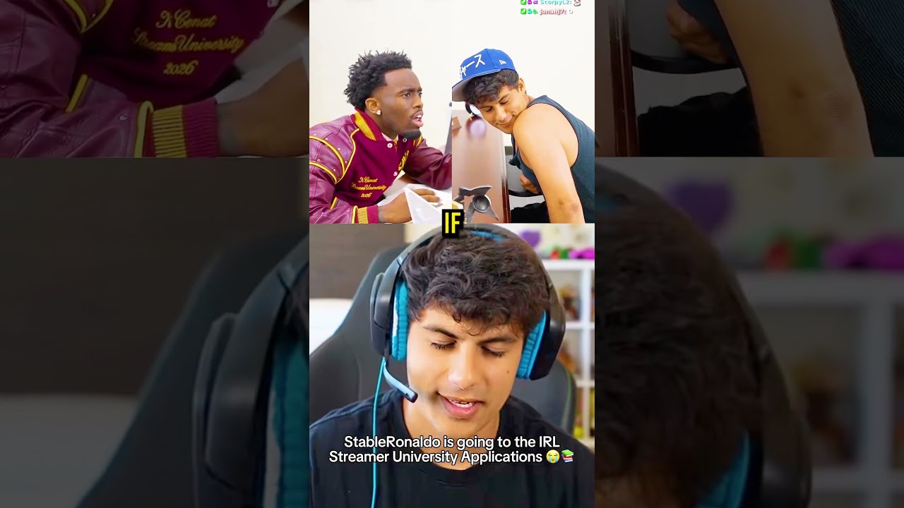 Kai Cenat Rejects Stable Ronaldo By Streamer University